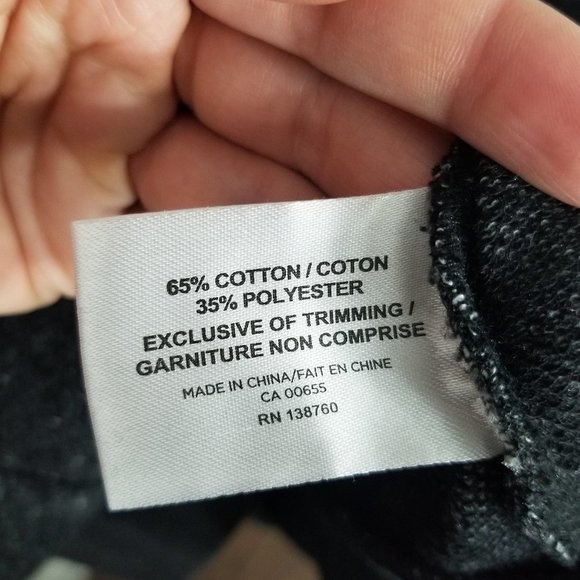 💕Thyme Maternity Gray Cozy Full Zip Hoodie Sweater Small - Picture 9 of 10